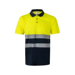 Polo Manga Corta Alta Visibilidad